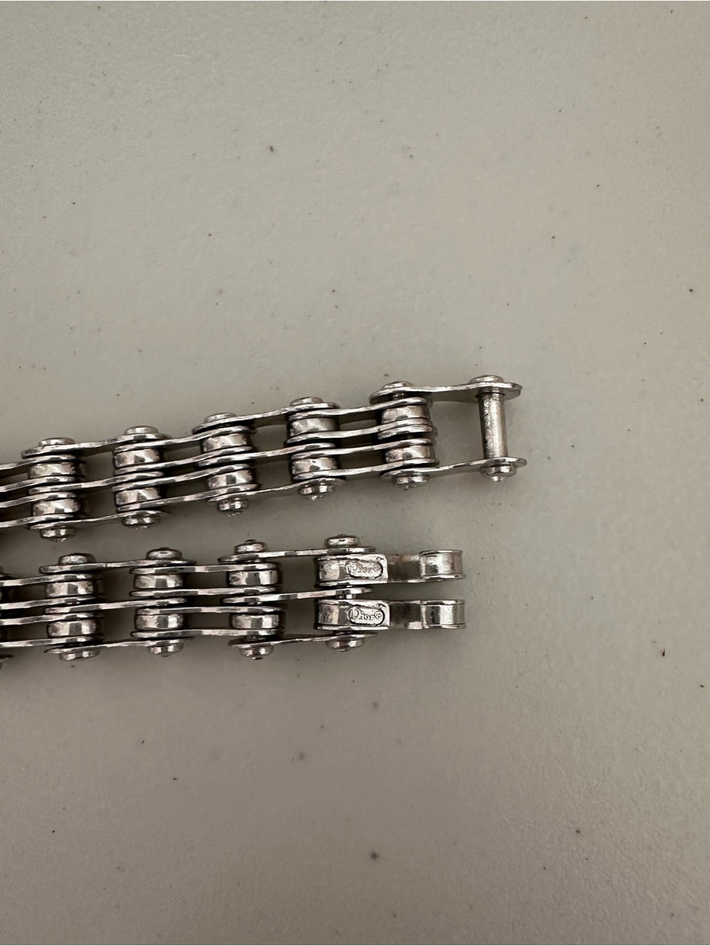 Vintage Christian Dior Bike Chain Link Belt